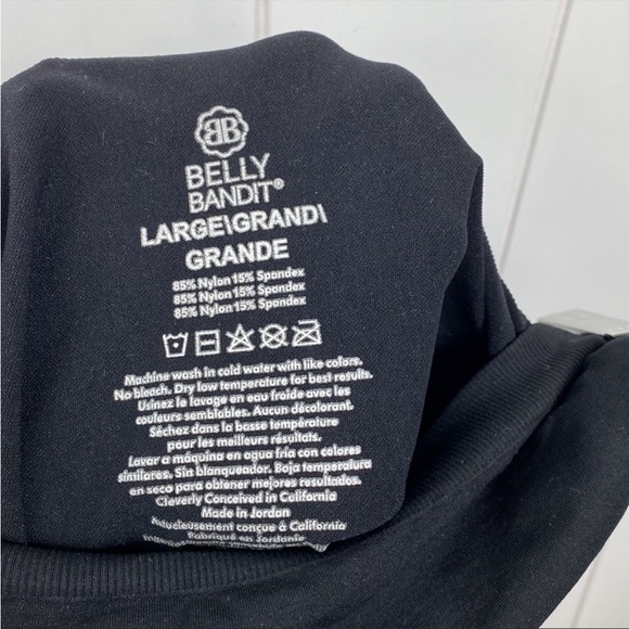 Belly Bandit Bump Support Capri Leggings black size Large - Picture 4 of 7